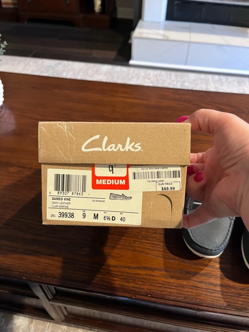 Clarks Driving Loafers - Picture 5 of 7